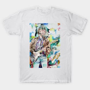 ERIC CLAPTON watercolor portrait .1 T-Shirt